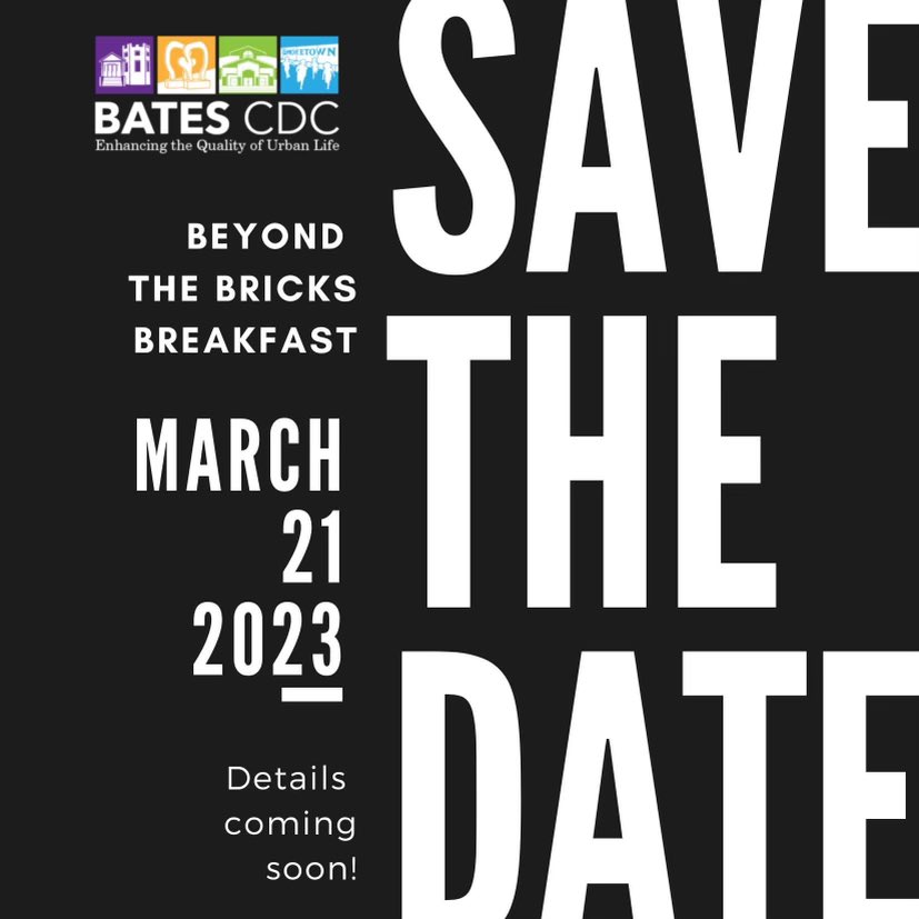 We look forward to seeing you at our Beyond the Bricks Breakfast event. Please mark your calendars and stay tuned for more details.
