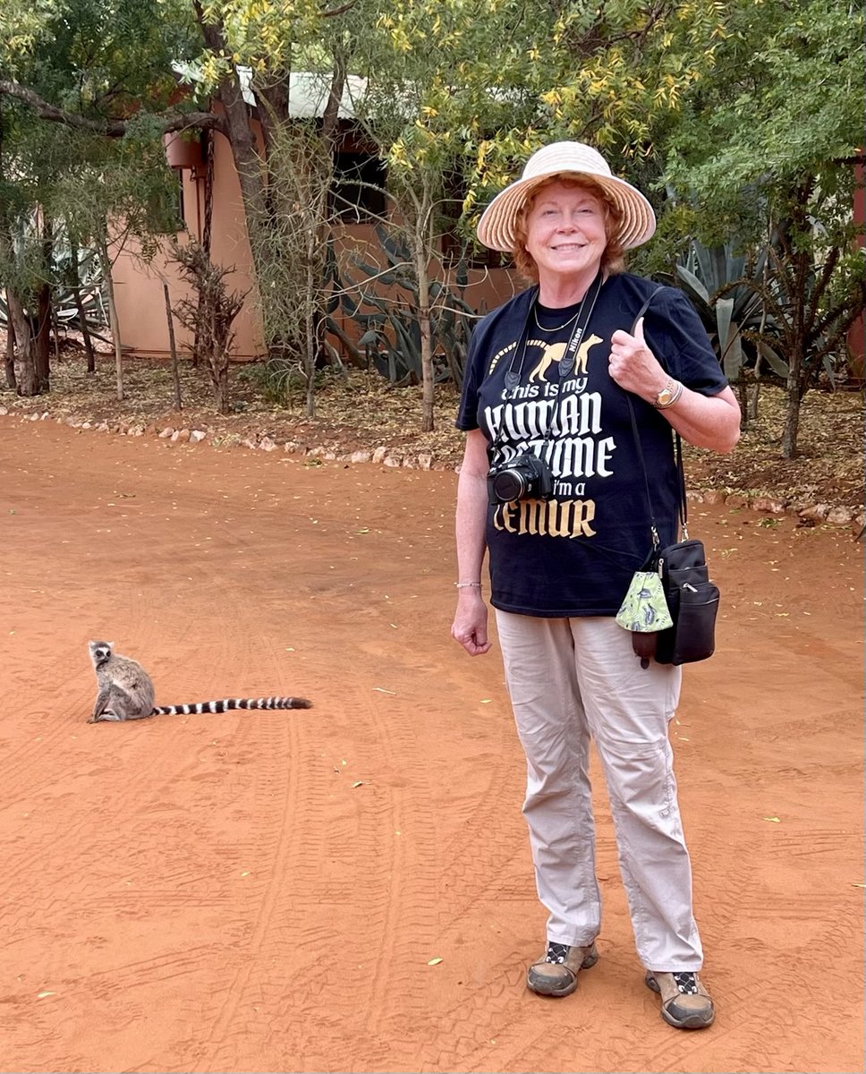 CAPSaucier's tweet photo. 2022 presented a wonderful opportunity to travel again. In Kenya I was inspired to write about the amazing birds in Africa,in the works. Our trip to Madagascar was magical. Stay tuned for a story about baby lemurs. Besides ideas for writing, what adventures will 2023 bring? https://t.co/OChCQ7PBUX
