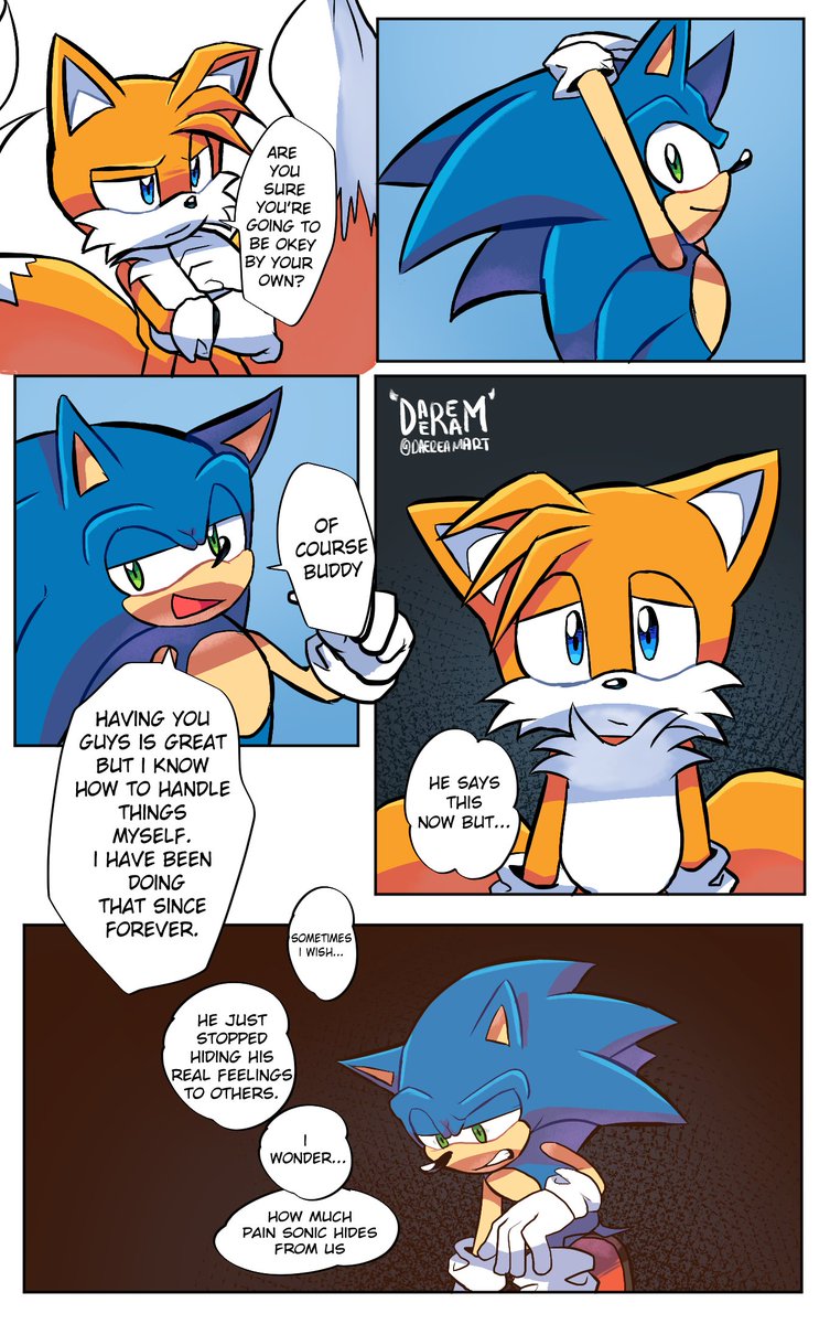 Daeream on X: First Part of my Sonamy Comic, 2k Special! There a more  pages left, but i will post the other parts laterThank you so much again  for the support! #SonAmy #