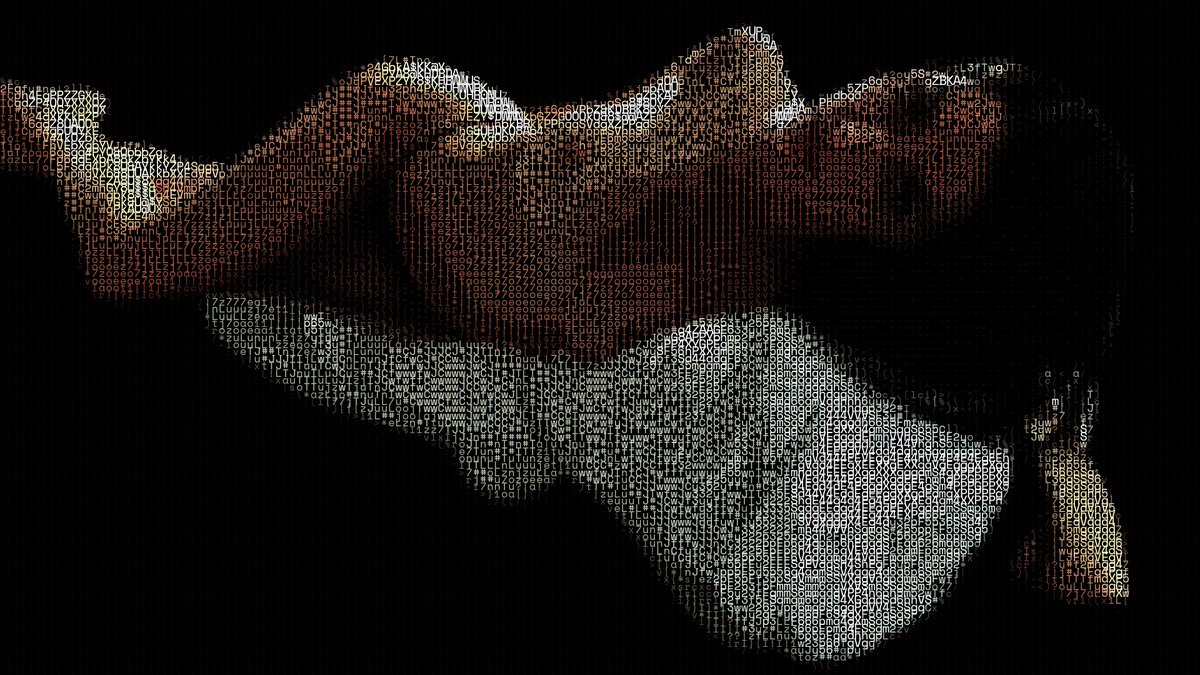 kevinbcasas's tweet photo. Otras imágenes de la misma modelo que funcionan bien juntas. #asciiart #nft #NFTCommunity #softwareart #artedigital visita https://t.co/Cwh40jKTl2 para mas https://t.co/QTSOgY7WDl