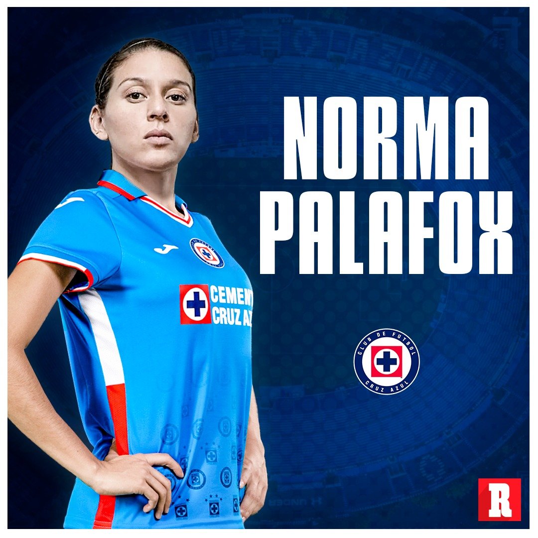 record_mexico's tweet photo. OFICIAL

Cruz Azul Femenil anuncia la contratación de Norma Palafox para la próxima temporada.

Nuevo reto para Norma 💙🔥

https://t.co/pfff5T0NFh https://t.co/GtoLVNDtG5
