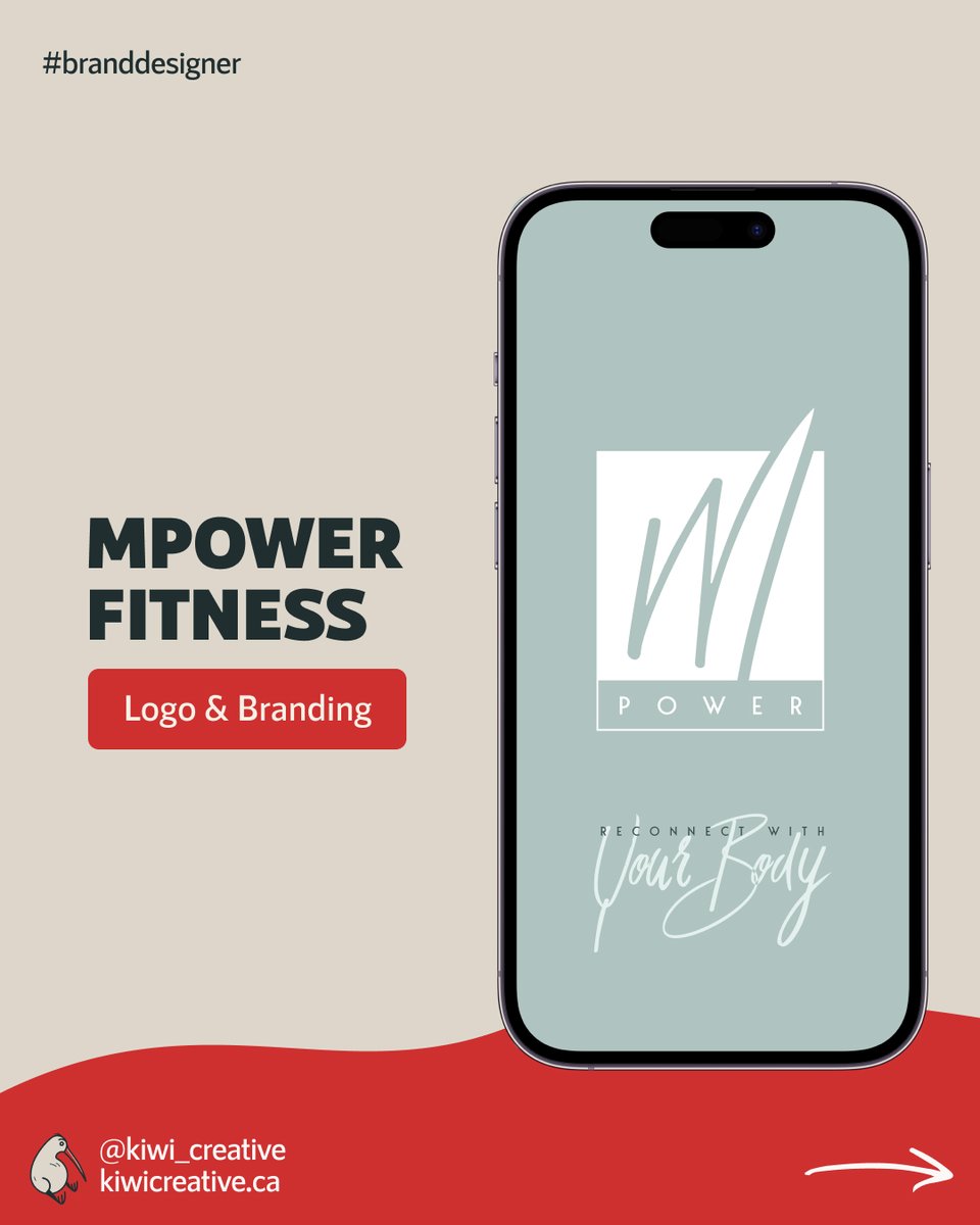 kiwi_creatives's tweet photo. Those retro gym vibes 💪😎

During a full business rebrand, mPower redirected toward women’s postpartum fitness.

The logo design, inspired by retro gym aesthetic and pastel colours perfectly carried the lifestyle focused fitness brand🏡

#logodesigners #branddesigner https://t.co/zvO1fpYeDs