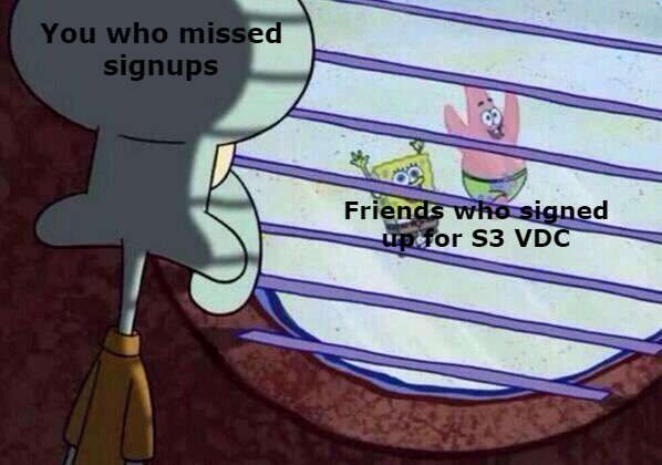 Don't be this guy, YOU HAVE 24 HOURS LEFT TO SIGN UP. Be apart of something bigger, be the best valorant player you can be.

Join VDC.

valorantdraftcircuit.com
