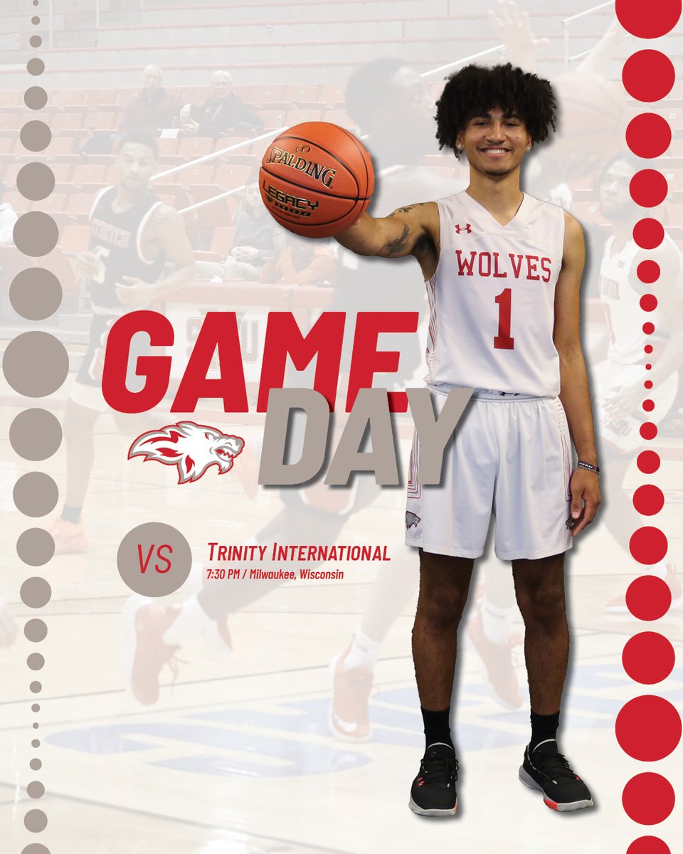 🏀GAMEDAY🏀
<a href="/MBB_CSU_Wolves/">Cardinal Stritch Basketball</a> kicks off 2023 against Trinity International!
📍Panella Court | Milwaukee, Wis.
⏰7:30 PM
📊bit.ly/3VKQd0H
📺bit.ly/3Co6xxy