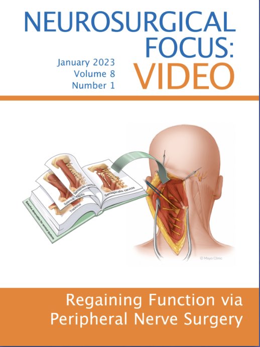 JamesRutka's tweet photo. Peripheral nerve surgery to regain neurological function. With special tribute to Dr. Lynda Yang. Step by step approaches shown with videos here in January issue of Focus:Video!  All free! https://t.co/eg11L1A8XH https://t.co/vCQrSMOszt
