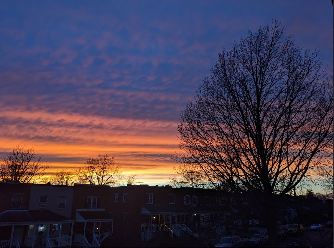 SarahColeSmith's tweet photo. @capitalweather View from Alexandria neighborhoods! 
(#CWGphoto) https://t.co/Q7AbNog3zs