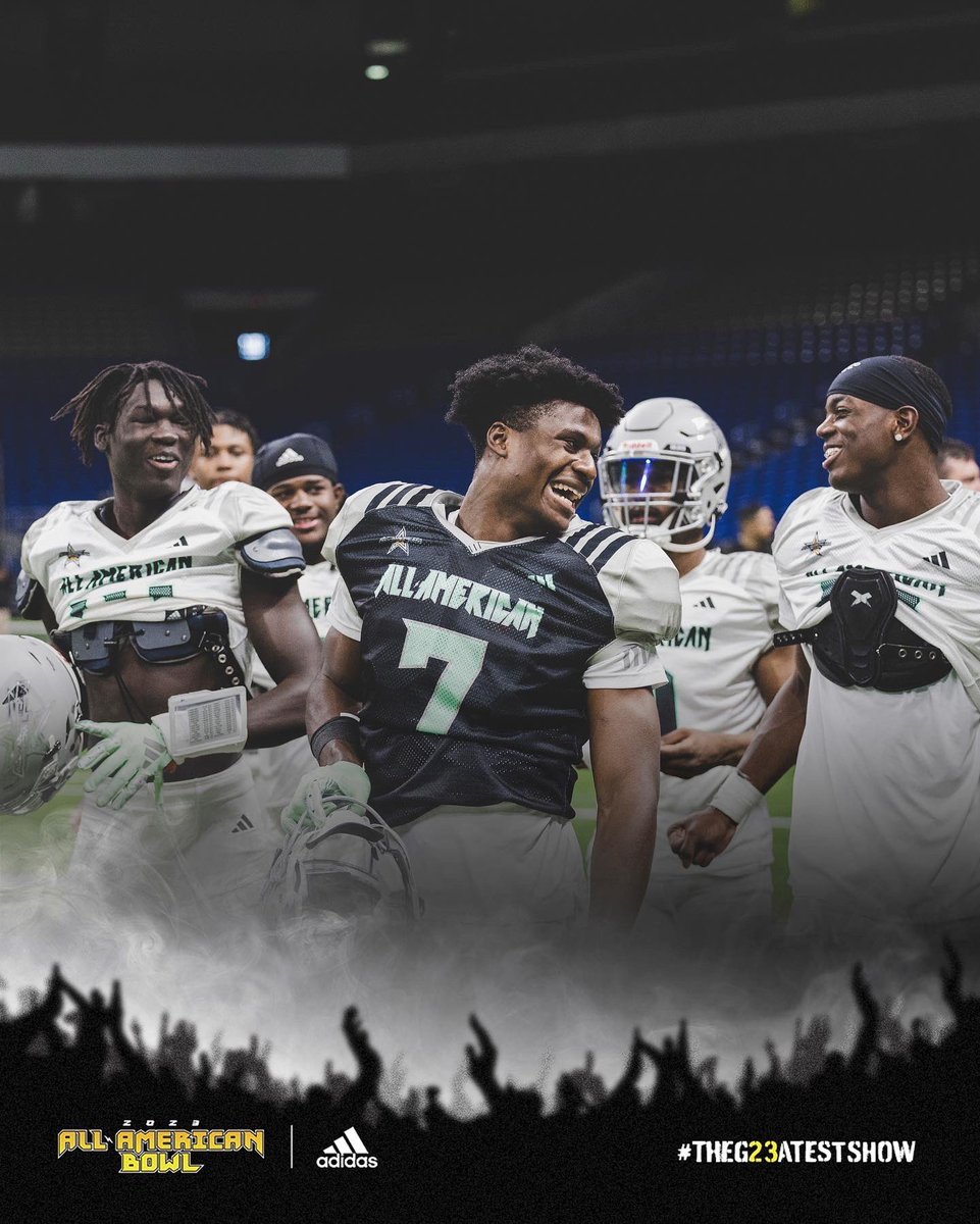 Navy All-American Bowl (@aabonnbc) on Twitter photo Turn ๐ the Noise ๐
#theG23ATESTshow ๐ถ 
#AllAmericanBowl ๐บ๐ธ Turn ๐ the Noise ๐
#theG23ATESTshow ๐ถ 
#AllAmericanBowl ๐บ๐ธ