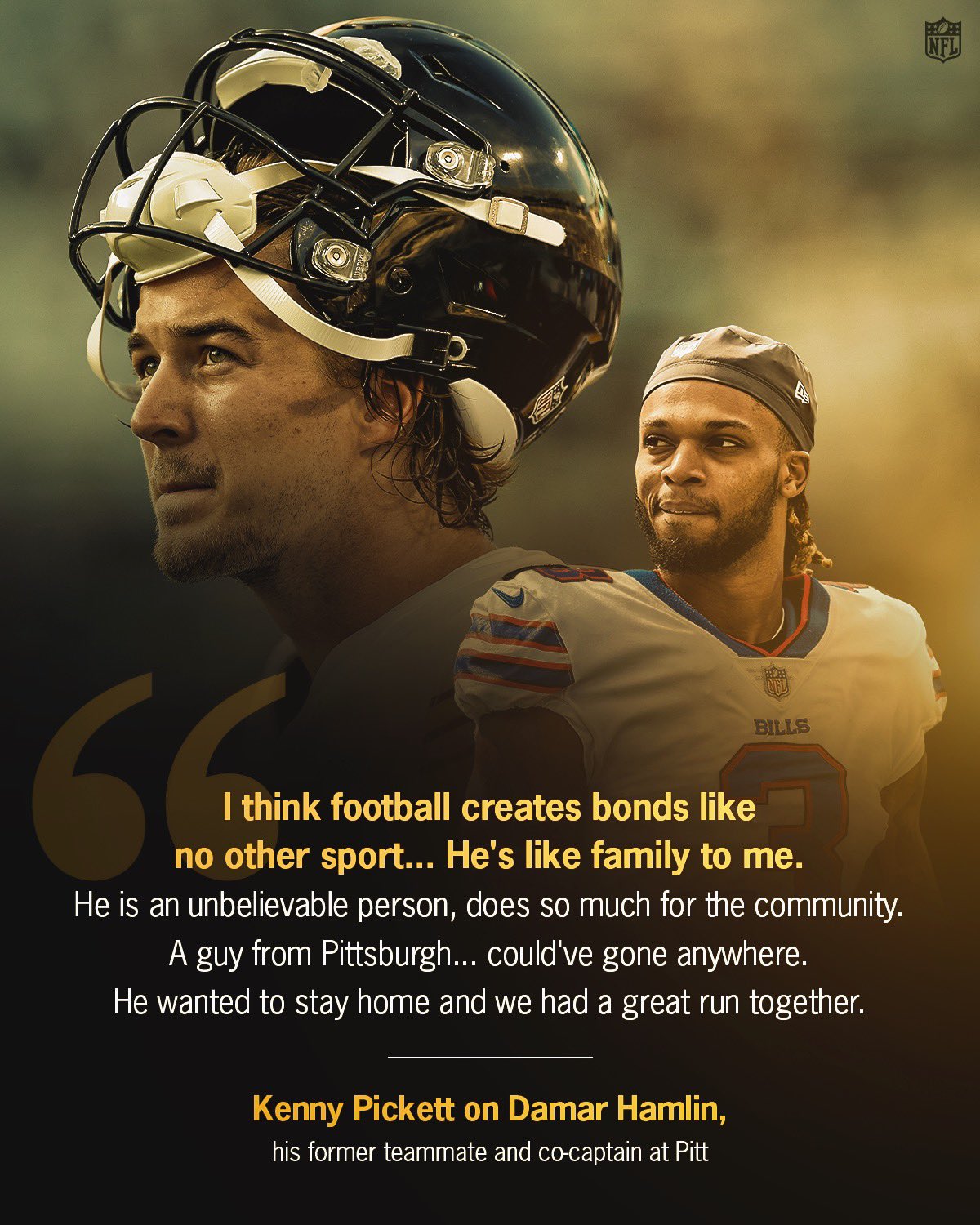 NFL on Twitter "Steelers QB Kenny Pickett shares love and appreciation