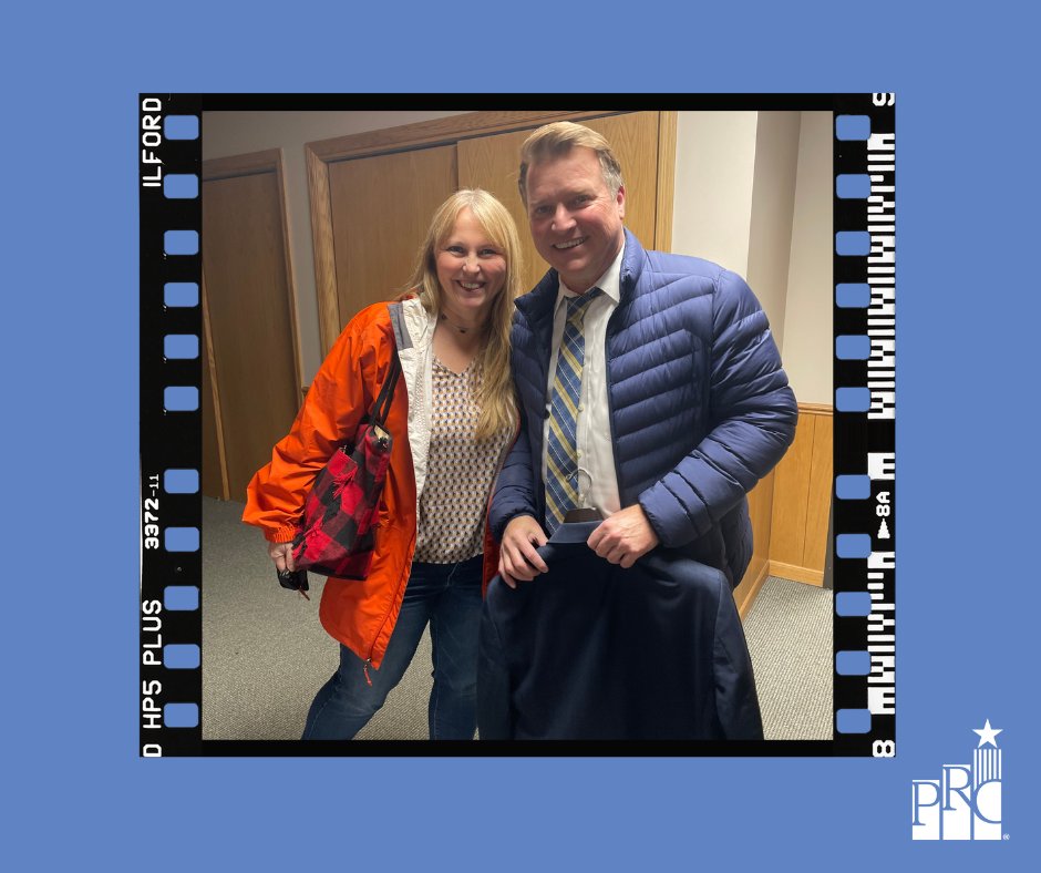 We had some familiar faces bop into the office prior to the Holiday season. 

😎 It was great to see some long-standing PRC friendships in the hallways. 

Pictured: Janet Botkin, Director of Survey Design &amp; Scripting (left) and Bruce Lockwood, SVP of #CommunityHealth (right).
