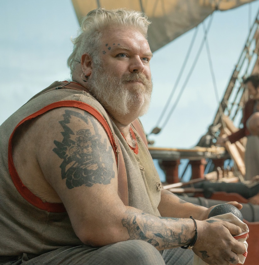 Loved seeing the Hodor guy getting his pirate on. 
#OurFlagMeansDeath #OurFlagBBC