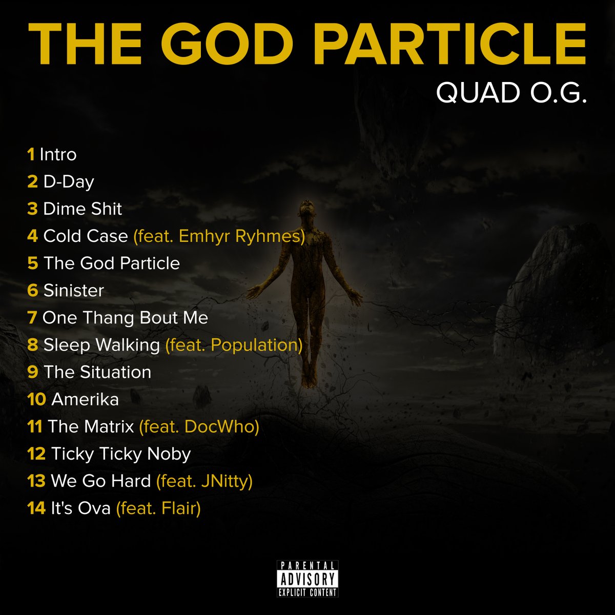 theblklbl's tweet photo. Tracklist for "The God Particle" by @quad_dot, dropping 01.06.23! #theblklbl #BLKFRIDAY https://t.co/Qxwv2Abe9M
