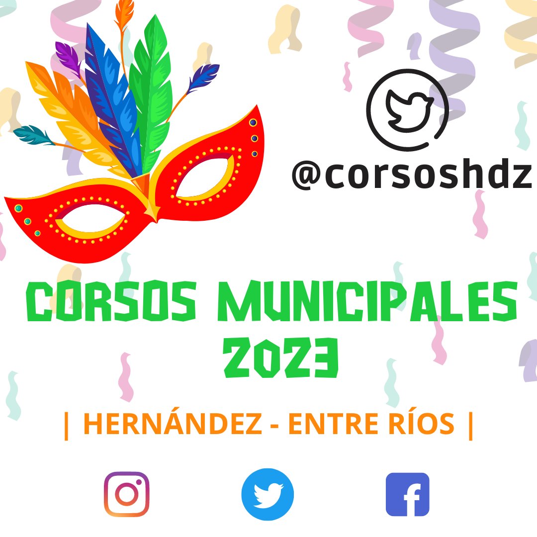 Corsos Municipales Hernandez tweet media