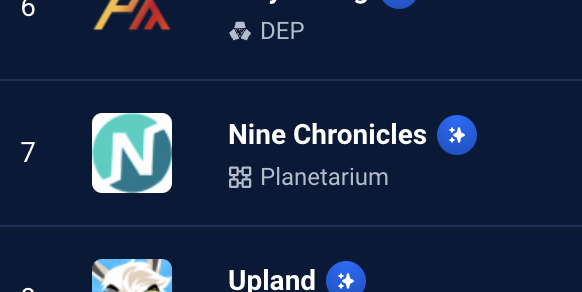jckdotim's tweet photo. Starting off the year with a bang in 2023! 🚀@NineChronicles @DappRadar https://t.co/WCgvjbIriL