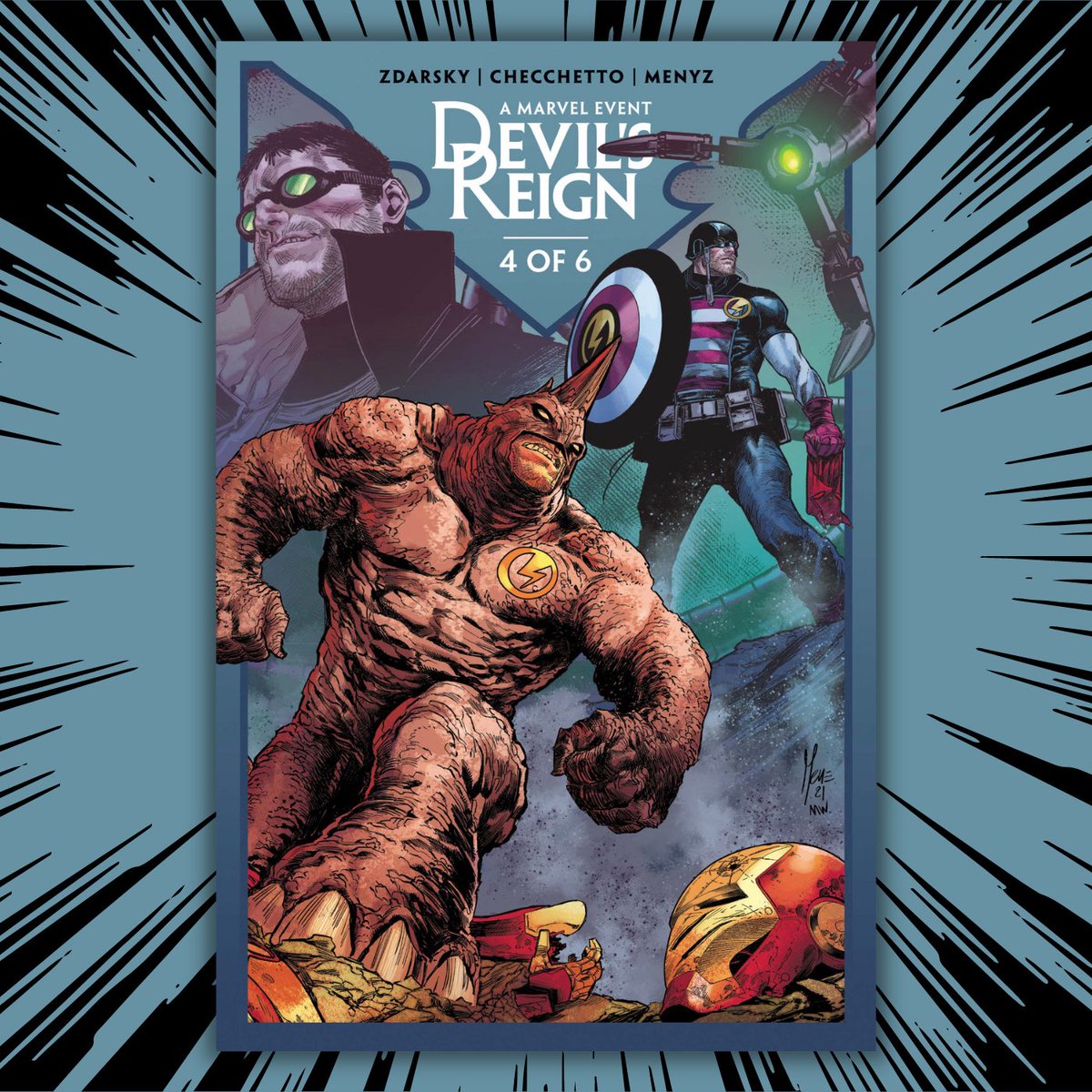 SteevenOrrElse's tweet image. Continuing #My500ComicGoal with Devil’s Reign 4.

The Kingpin remembers. Oh snap!

24/500

#DevilsReign #MarvelComics #Comics