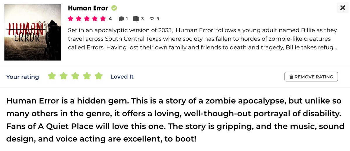 Review of <a href="/HumanErrorPod/">Human Error</a> for the #12DaysOfPodmas!