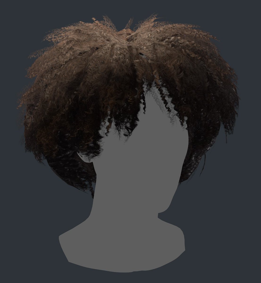 fromthestone's tweet photo. Update on the hair, managed to bake the curly locks onto cards and currently placing them! Trying to get as much 'flatness' out of the silhouette as possible, but it is quite a challenge🥴Will be adding some curly ribbons to help a bit with that https://t.co/TfZkeGGu1m