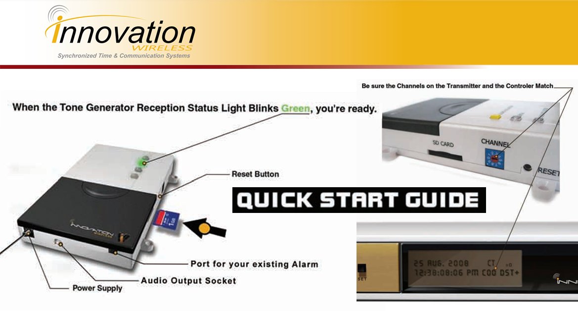 InnovationWireless.com is an industry-leading manufacturer of #SynchronizedTime & #Communications Systems. Our present-day product line is built on a foundation of more than 50 years of experience in designing and manufacturing #clocks, #clockparts and components. #Kronosync