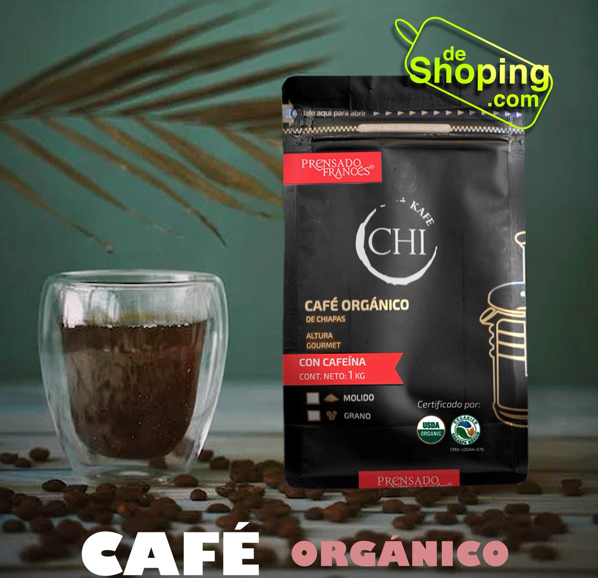 Una Taza De Café 
Puede Cambiar el Día 🙌🌤☕
Cafe 100% orgánico 

▶ deshoping.com ◀️