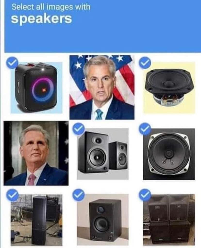 JamieMcCall's tweet image. Ha! #Speakerofthehouse #McCarthyFails