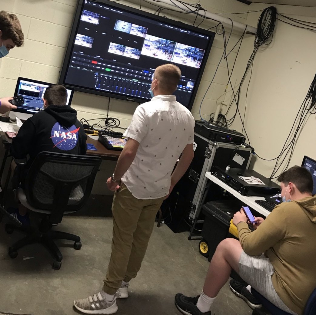 BCTVplus's tweet image. The evolution or our “control room” in the Power Plant over the last 3 years!

2019- Concourse level
20-21- Closet under basket
2022- Our very own Control room