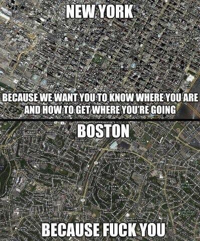 It’s funny because it is so true #Boston #NewYork #LoveThatDirtyWater