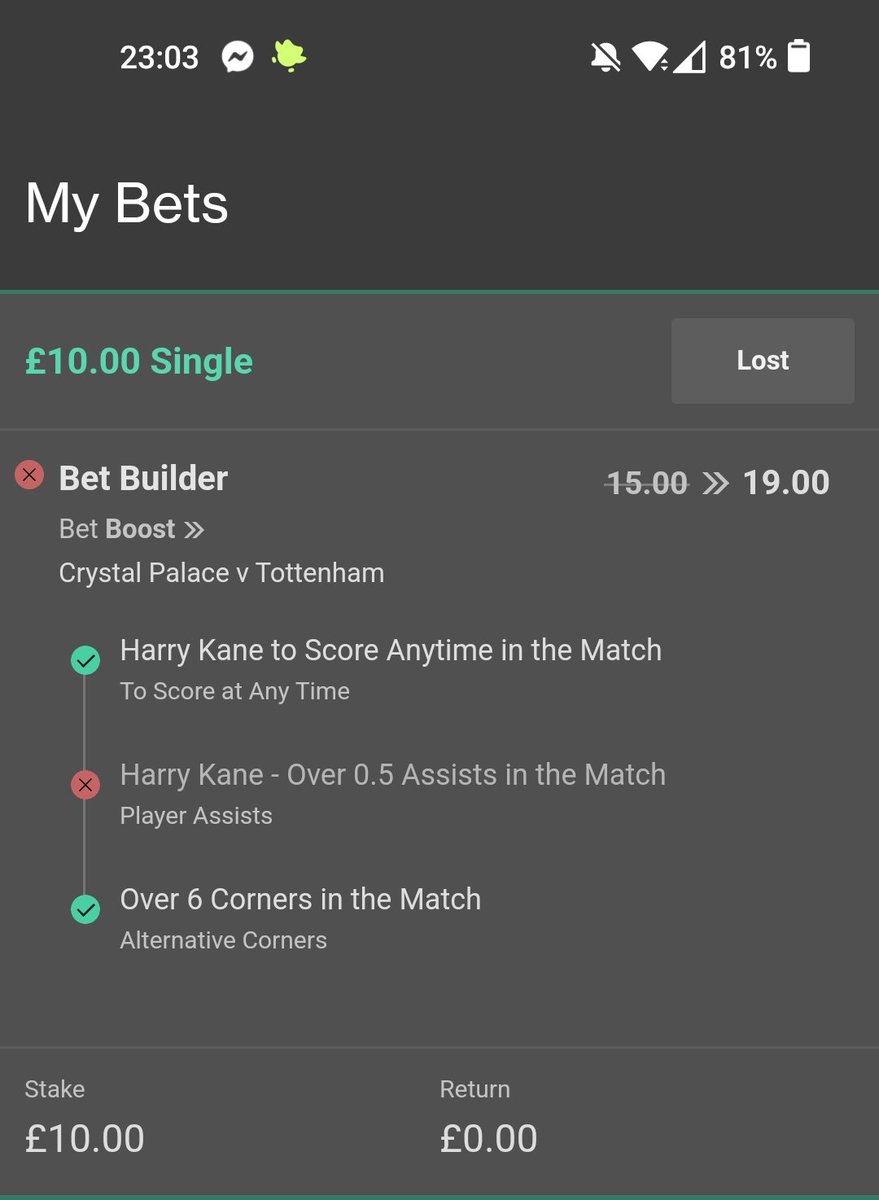 jedwards1691's tweet photo. @bet365 Kane has been credited with the assist on other sites. Why has this not been settled as a win? https://t.co/BFTzR112rL