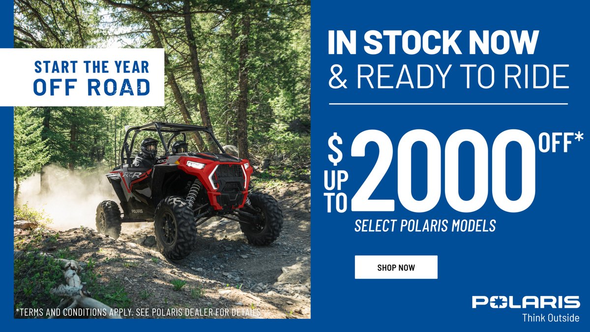 RalphsMotors's tweet image. Start the year off road! Come on in and save up to $2000 and get $500 trade in credit*

Check out our ready and available #ATVs and #Sidebysides.

Ralphs Motorsports - 262117 Balzac Blvd. Balzac Ab
RalphsMotorsports.com

Call or text us at 403.291.4868

*select models