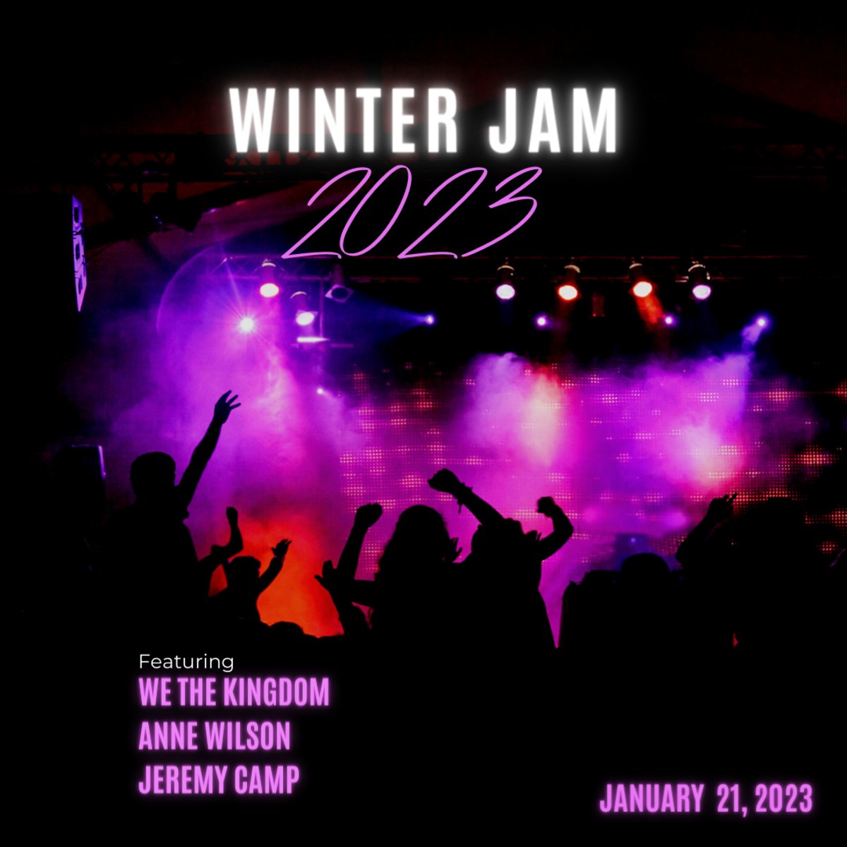 #WinterJam2023 is coming to #Knoxville on January 21! Do you have your rooms booked yet?? We're offering special #discounts for attendees. Call Noni Bakshi at 423-930-5943 or email her at noni.bakshi@mgibsonhotels.com for more info.