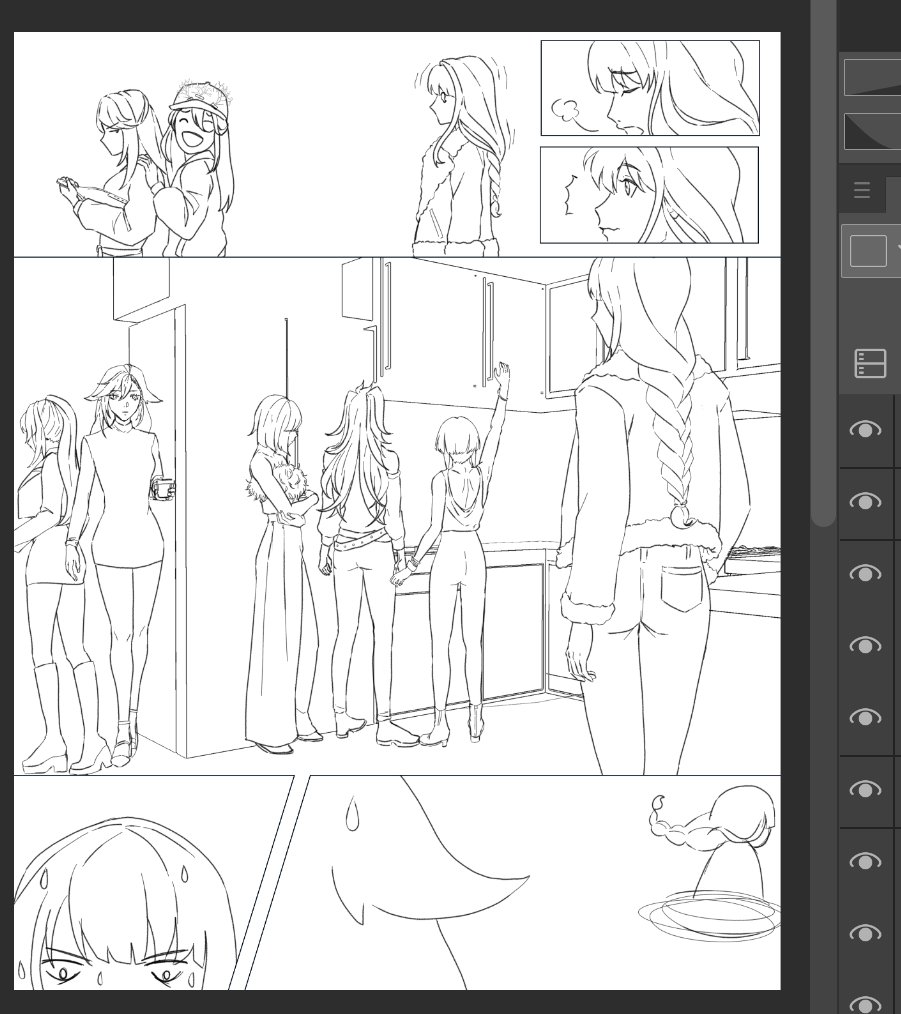 [WIP]
Hi, I'm alive and working on pt 3 of the eimiko breakup. I kept changing the story and now there's an actual comic (ft pathetic ei) jakljfdklsa. Hoping to get this out by next week. Ty for your patience 🙏 