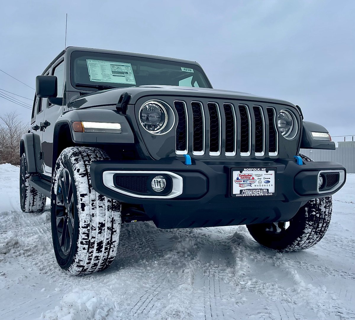 cornhuskerauto's tweet photo. ❄️❄️ #WranglerWednesday 

We have a great selection of Wranglers — check them out here >> https://t.co/hJShoBz54k https://t.co/ABxq332wFR
