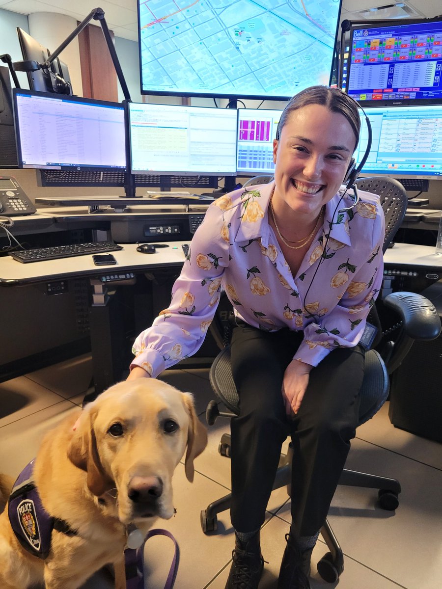 It was an early morning parade and ride along with Duty Inspector Lemieux today. Lots of visits and stops to support members and a on scene support on the way back to the station..@K9West3 <a href="/OttawaPolice/">Ottawa Police</a>   <a href="/NatlServiceDogs/">NationalServiceDogs</a> #facilitydogs #workingdogs <a href="/trish_fergusonp/">Trish</a>