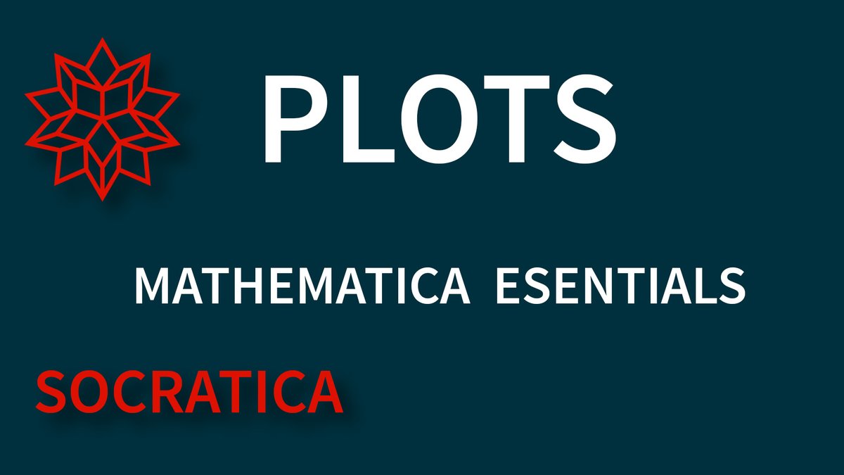 SocraticaKim's tweet image. 📈 PLOT TWIST @Socratica? 
📉 Intro to Plotting in #Mathematica
 
   ▶️  youtu.be/KSiS_b_h65s

#Math #MathLove #Wolfram