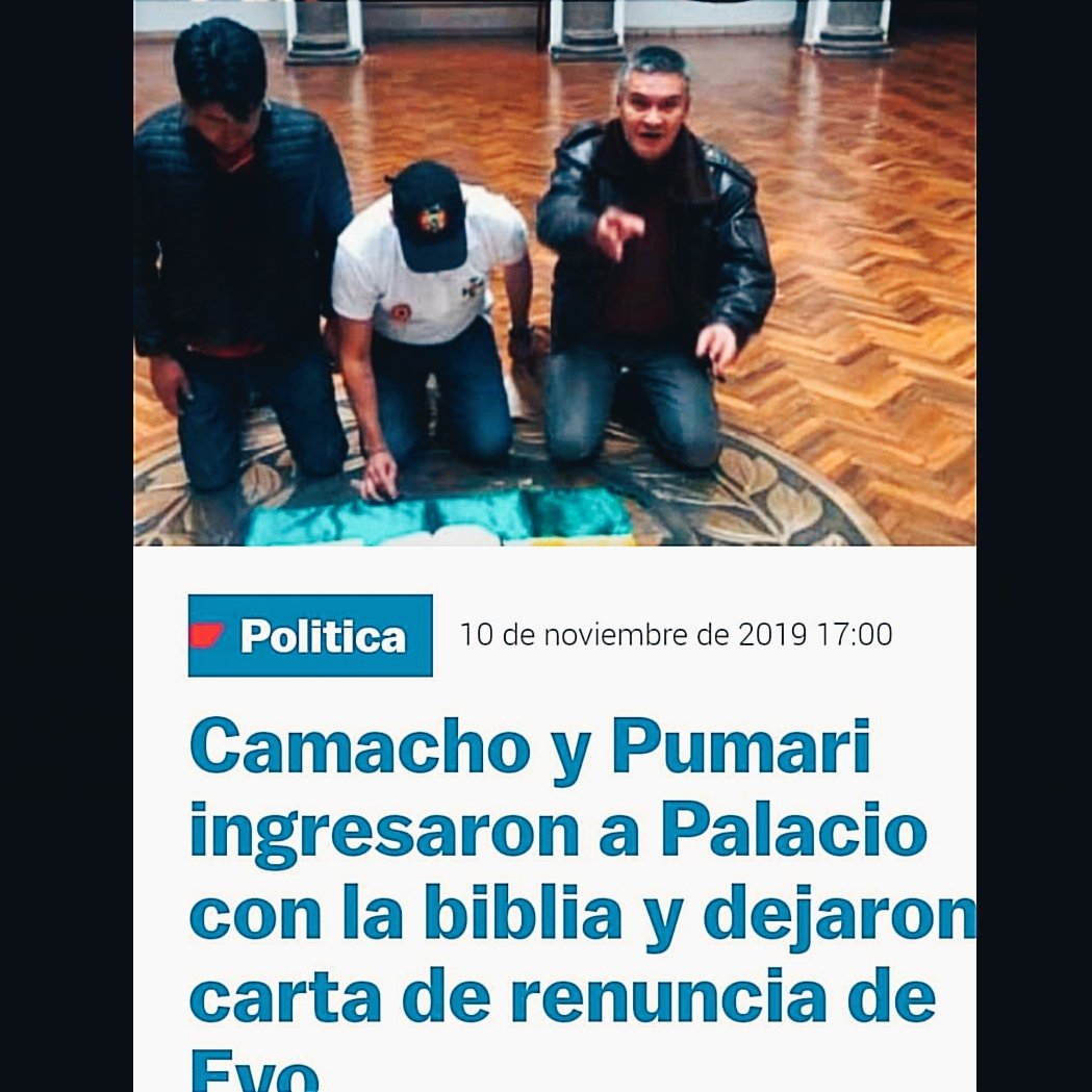 Mar78112838's tweet photo. #Bolivia 🇧🇴
#LasRedesHablan 🗣️
#Vistazos 👁️
Cacamacho estaba olvidando porqué lo detuvieron, una refrescada de memoria para los piti0pas😎 https://t.co/bC0UOqryhP