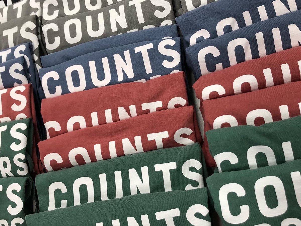 CountsBrosMusic's tweet photo. Terry’s got him some “sushi” rolls 😉😁Actually- rolls of New T-Shirts!  We’ve just received a new shipment #countsbrothersmusic #countsbrothers #muscleshoals https://t.co/gnDM3WHdCp