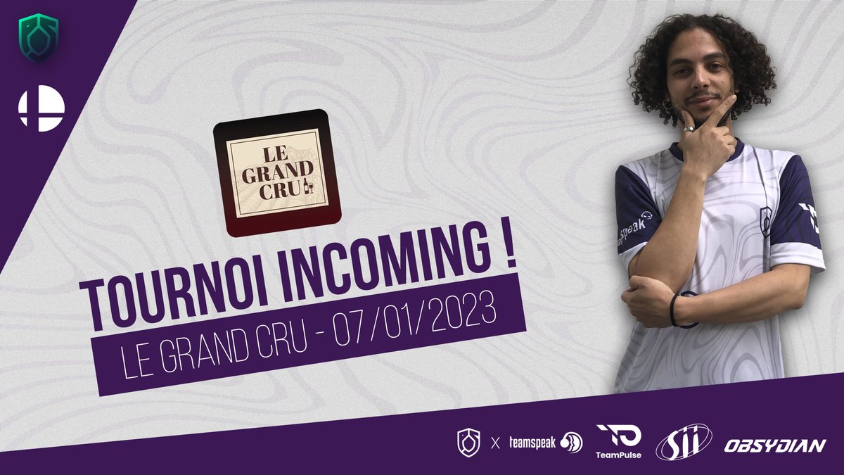 🏆​𝙏𝙊𝙐𝙍𝙉𝙊𝙄🏆

Pour cette rentrée 2023, @Key_Khaar_Ilyr se déplace à Montpellier pour "Le Grand Cru" !

Il s'agit ici d'entamer l'année de la meilleure des manières, soyez prêts dès 10h !