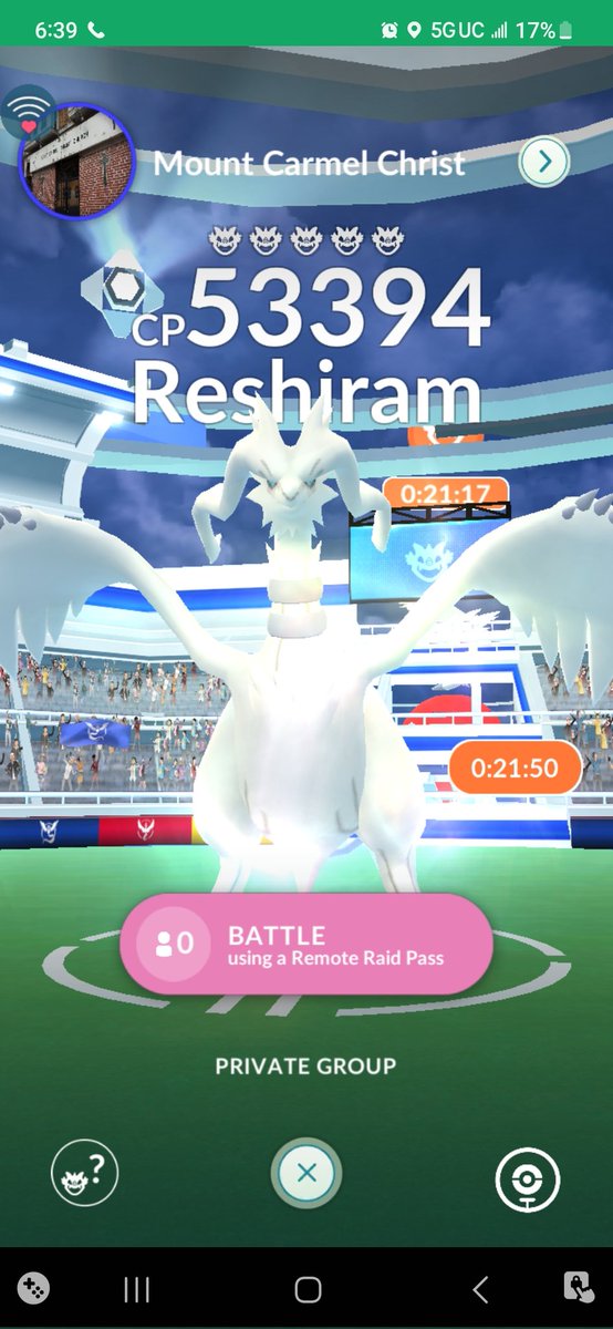 ItisShanae's tweet photo. #PokemonGoRaids https://t.co/cqH6QxdEYr