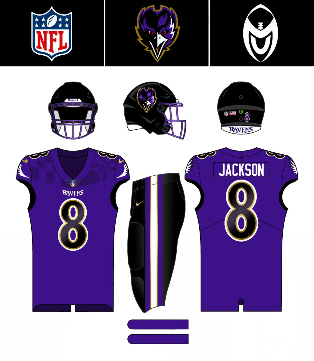 Moss Uniforms on Twitter "Baltimore Ravens If the Ravens were to