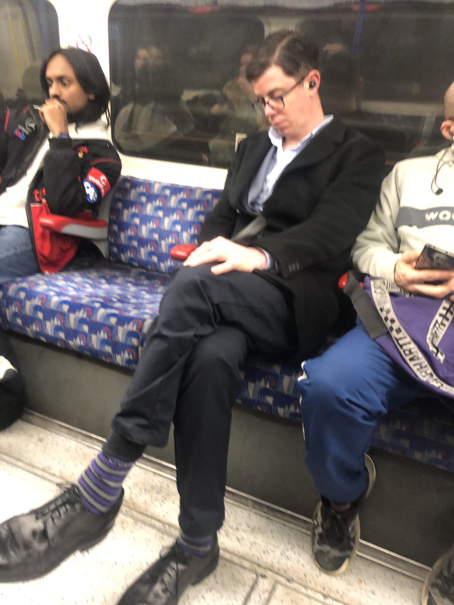 Pantimalian's tweet photo. Ffs. Are we never safe!
He looks asleep. So aware of how to exploit women and people.
Wafc they are everywhere #cunts #tfl #besafe https://t.co/sfNTlsbMAk