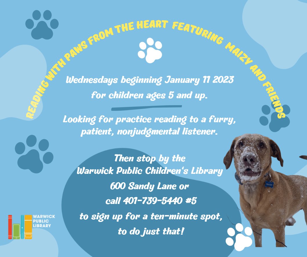 Warwick Public Library tweet media