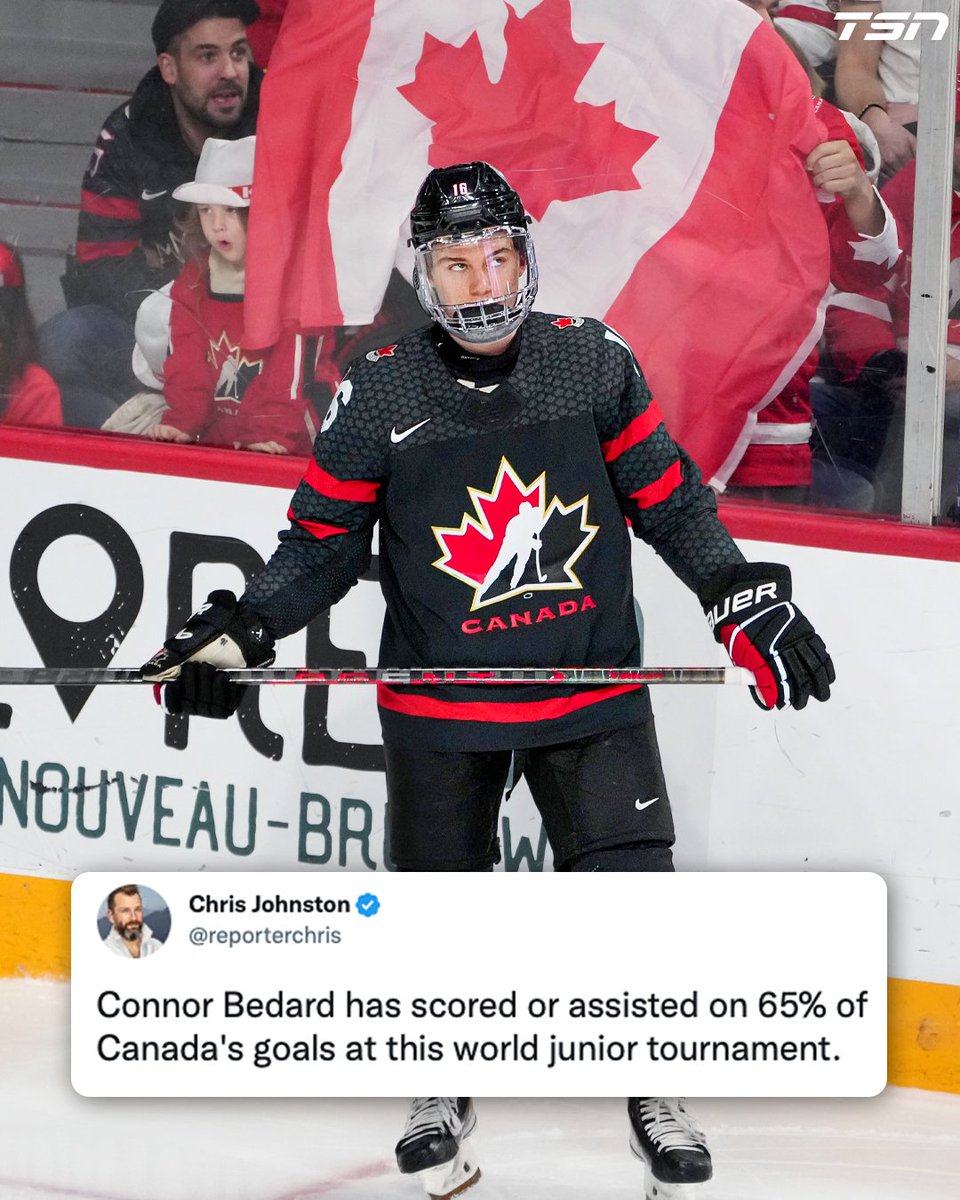 TSN_Sports's tweet image. Connor Bedard is incredible.