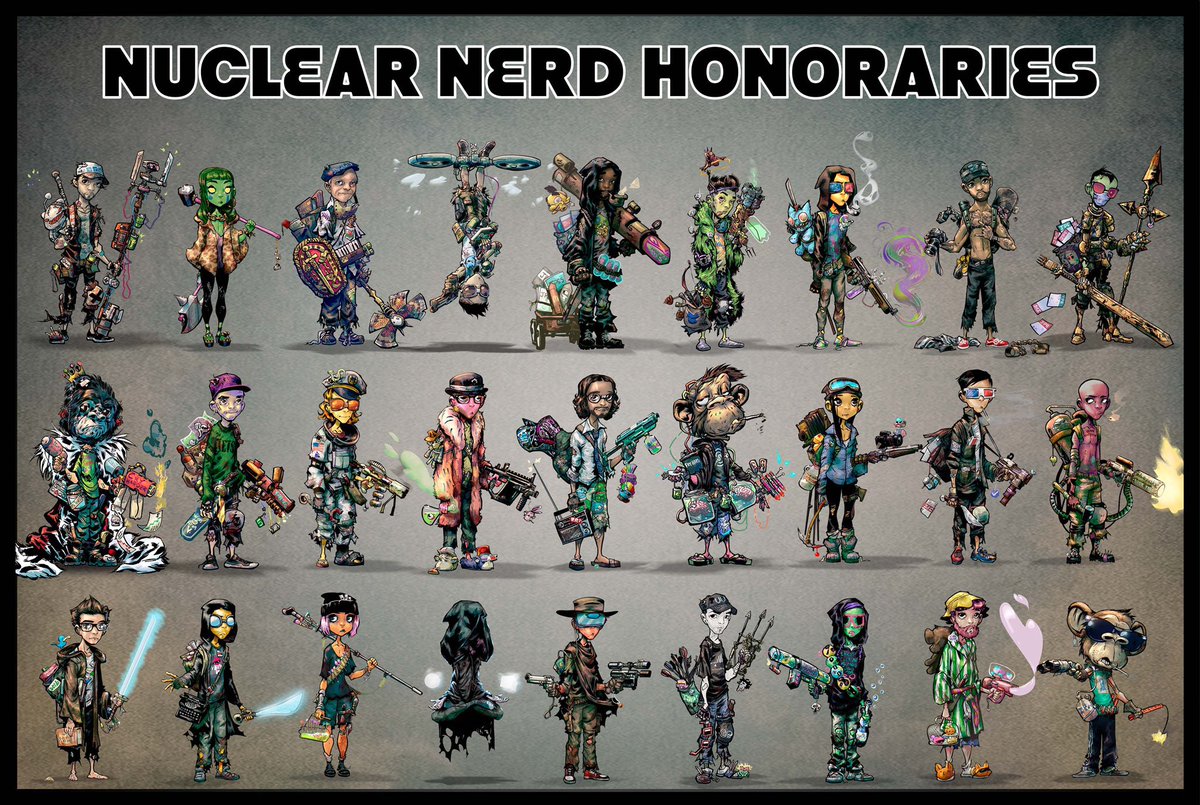 Tim (@heytim21) on Twitter photo The honoraries that <a href="/AdamArcherArt/">Adam Archer</a> continues to develop for the <a href="/nuclearnerds/">Nuclear Nerds</a> Hall of Heroes really are exceptional, insane attention to detail - one of the coolest pieces of Web3 ☢️ The honoraries that <a href="/AdamArcherArt/">Adam Archer</a> continues to develop for the <a href="/nuclearnerds/">Nuclear Nerds</a> Hall of Heroes really are exceptional, insane attention to detail - one of the coolest pieces of Web3 ☢️