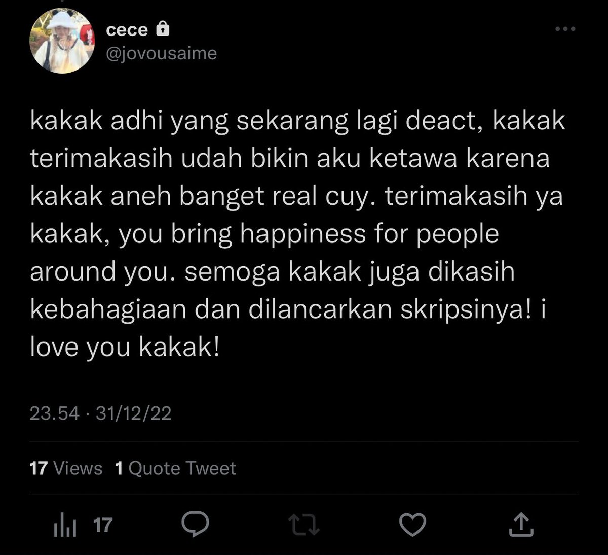 gak bisa di qrt kenapa bs lucu bgini dude hruskah aku salto menyebrangi lautan sampai ke borderland haaaaato speedo @jovousaime trimakasih bocil kereta