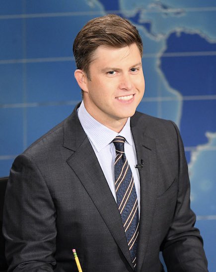 Colin Jost kind of looks like Brett Hand from Inside Job (probably just the suits and hair) https://t.co/fD4hmkdo9R