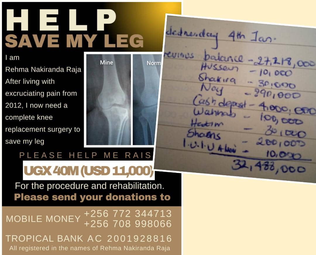awetaka's tweet photo. Kindly help my OG to raise money for this knee replacement surgery. Any penny counts. https://t.co/79zGMeFgYu