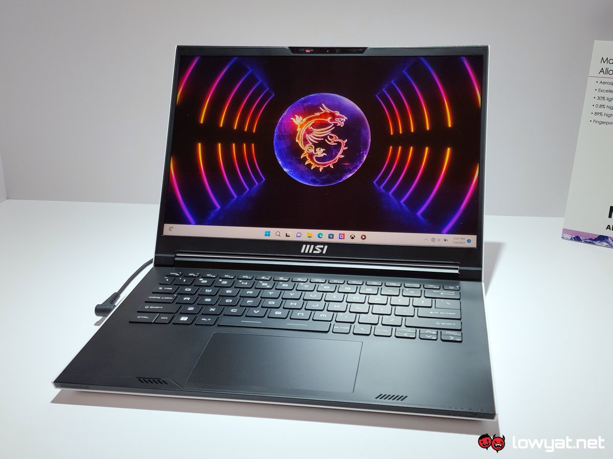 LowyatNET's tweet photo. The @msigaming #Stealth14 Is A Direct Challenger To The #ASUS #ROG #ZephyrusG14
https://t.co/UYSy0RqciB https://t.co/5TEuSRgu7x