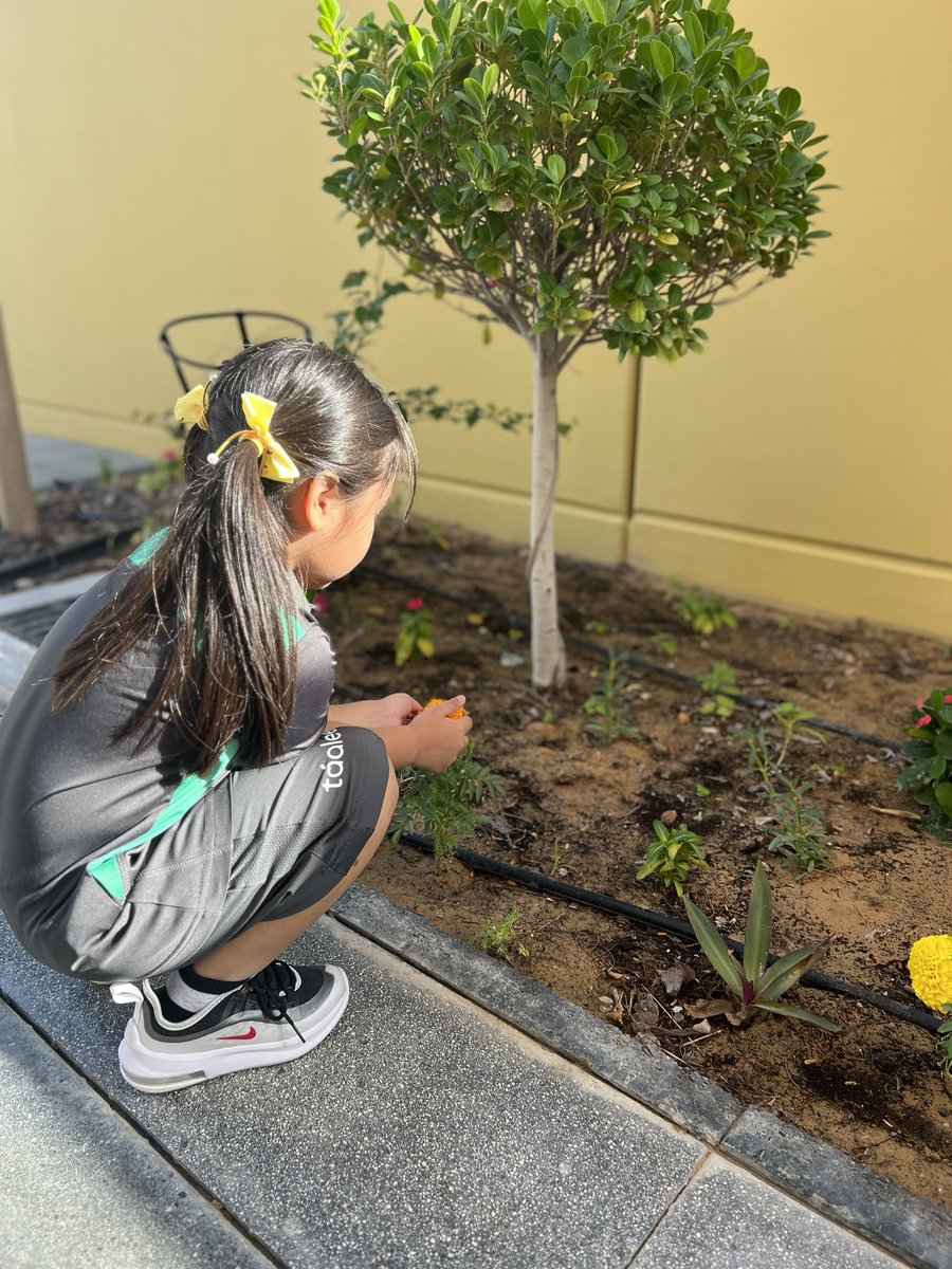 The weather is beautiful at the moment and we have loved exploring our outdoor areas. We are learning to care for our plants 🪴 ❤️