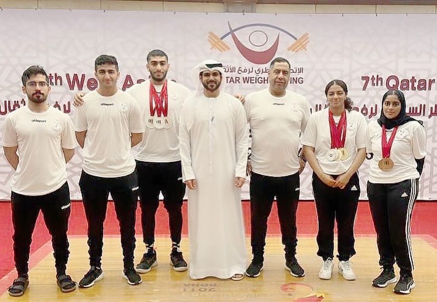 uaewlf's tweet photo. بأداء قوي ومشرف استطاع لاعبوا منتخبنا الوطني لرفع الأثقال تحقيق مراكز متقدمة والحصول على  ميداليات ملونة مختلفة في بطولة غرب آسيا 2022 و بطولة كأس القطر والتي استضافتها دولة قطر الشقيقة وذلك خلال الفترة من 31/12/2022 ولغاية 4/1/2023

#Weightlifting #UAE 
#West_Asia_Cup_2022 https://t.co/854O2iXClr