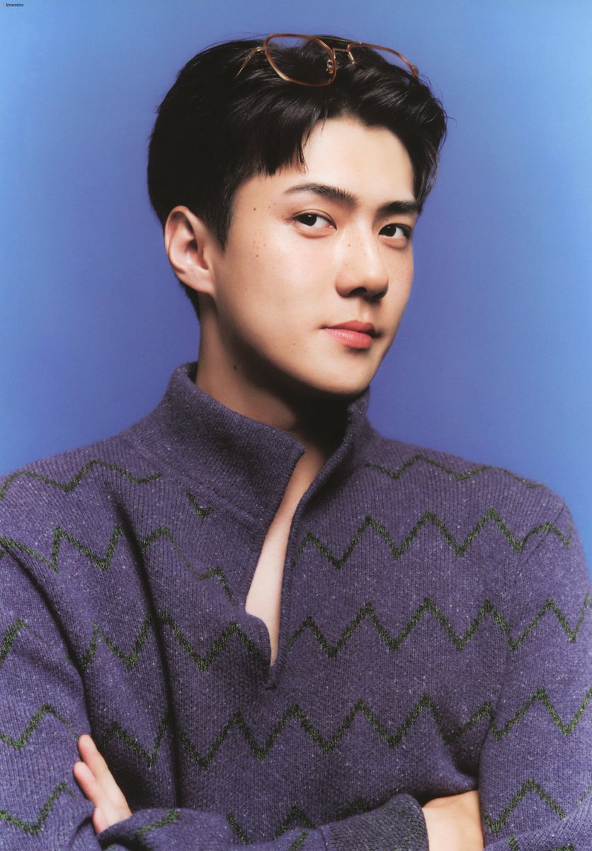 lilsehunnie's tweet photo. sehun truly the prettiest man alive 🤍 https://t.co/9IVi37KAnb