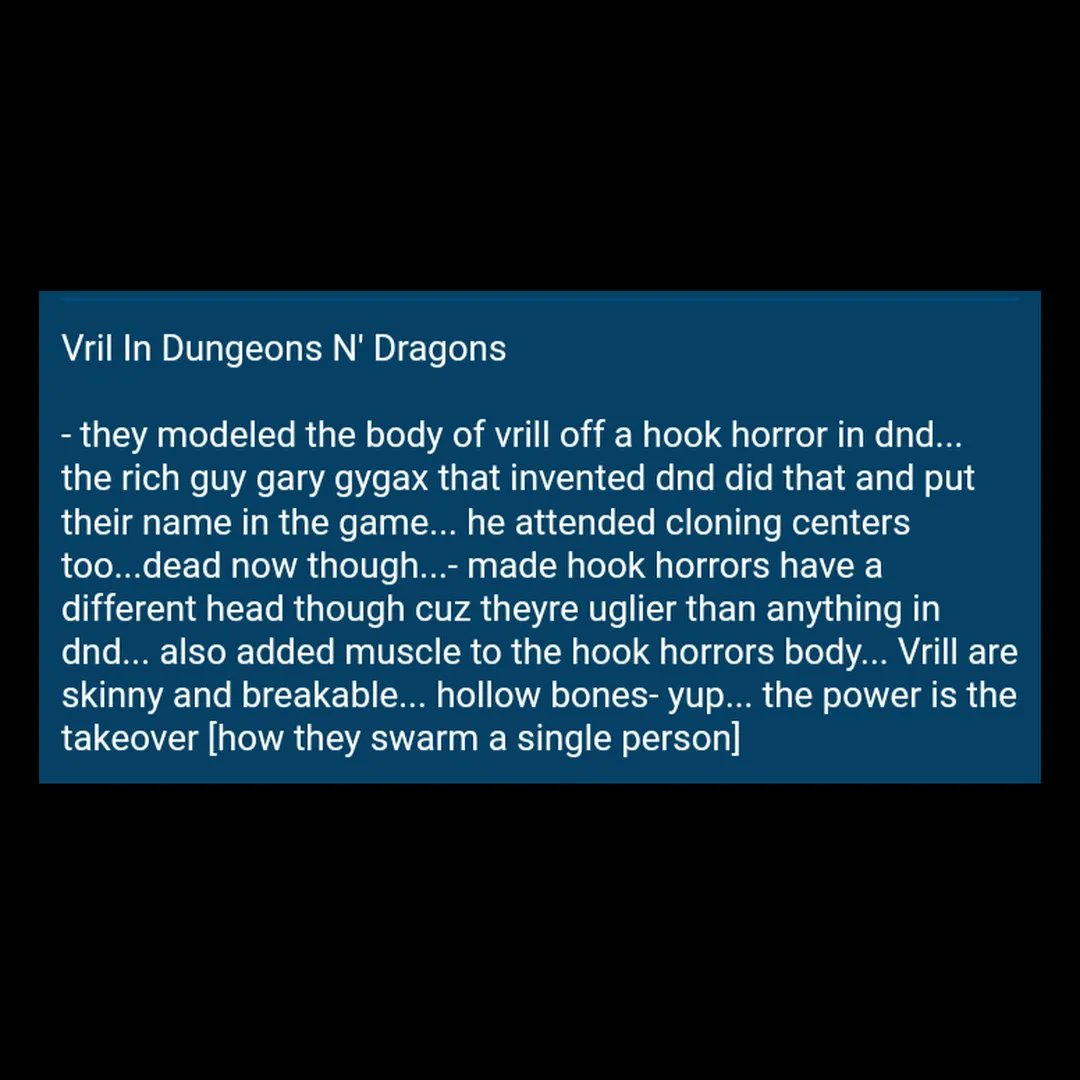 Tealfractals488's tweet photo. #donaldmarshall #donaldmarshallproboards #researchdonaldmarshall #vril #vrill #parasiticreptilians #deepunderground #bodysnatchers #dnd #dungeonsanddragons #hookhorror https://t.co/5koqKc9191
