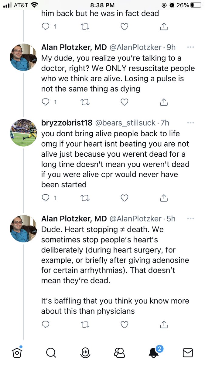 AlanPlotzker's tweet photo. The “random dude online” confidence is honestly just surreal sometimes https://t.co/6dYPm3s6cD
